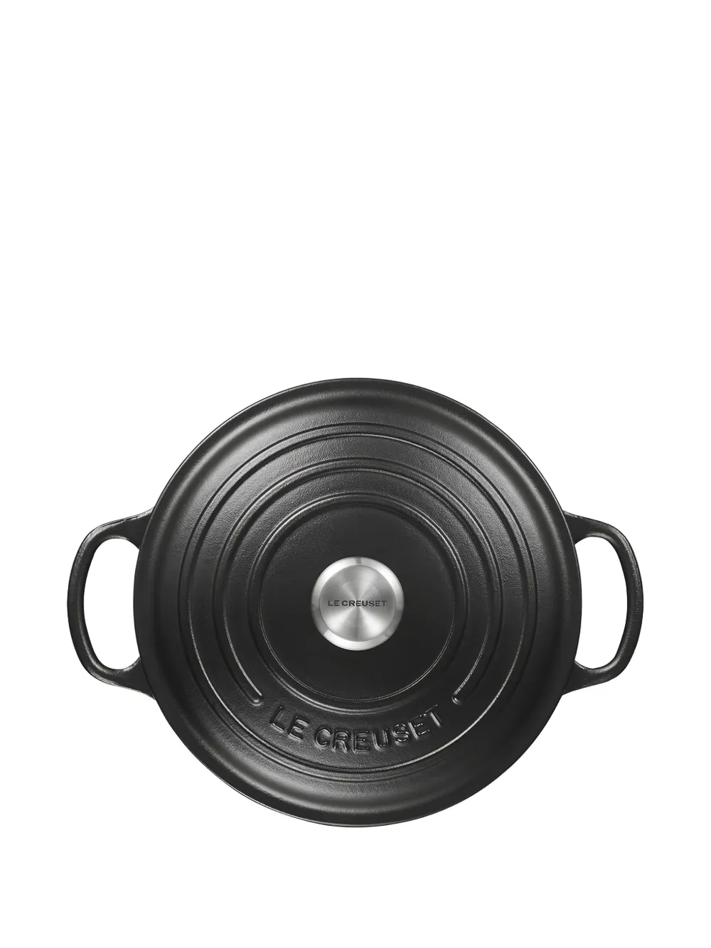 Le Creuset Cocotte Handled Casserole (4.2l) In Black