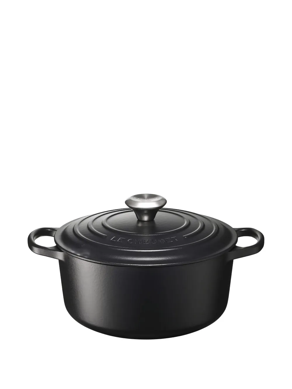 Le Creuset Cocotte Handled Casserole (4.2l) In Black
