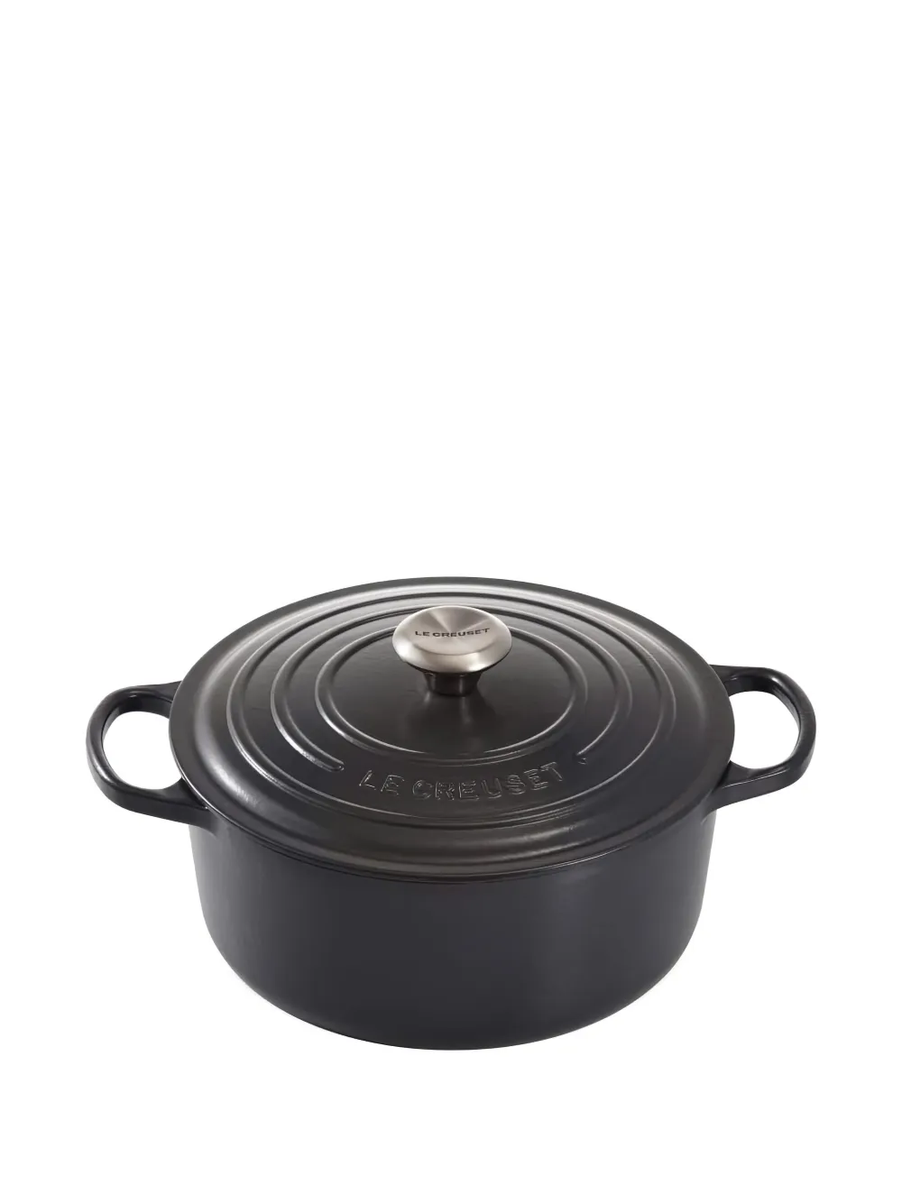 Le Creuset Cocotte Handled Casserole (4.2l) In Black