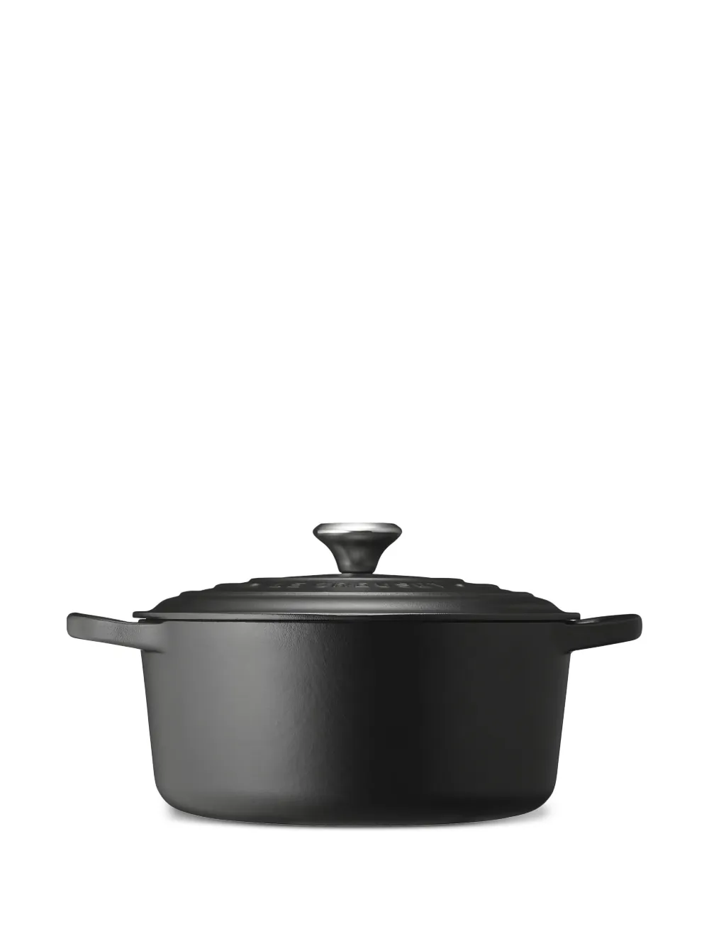 Le Creuset Cocotte handled casserole (4.2L) | Black | Image 1