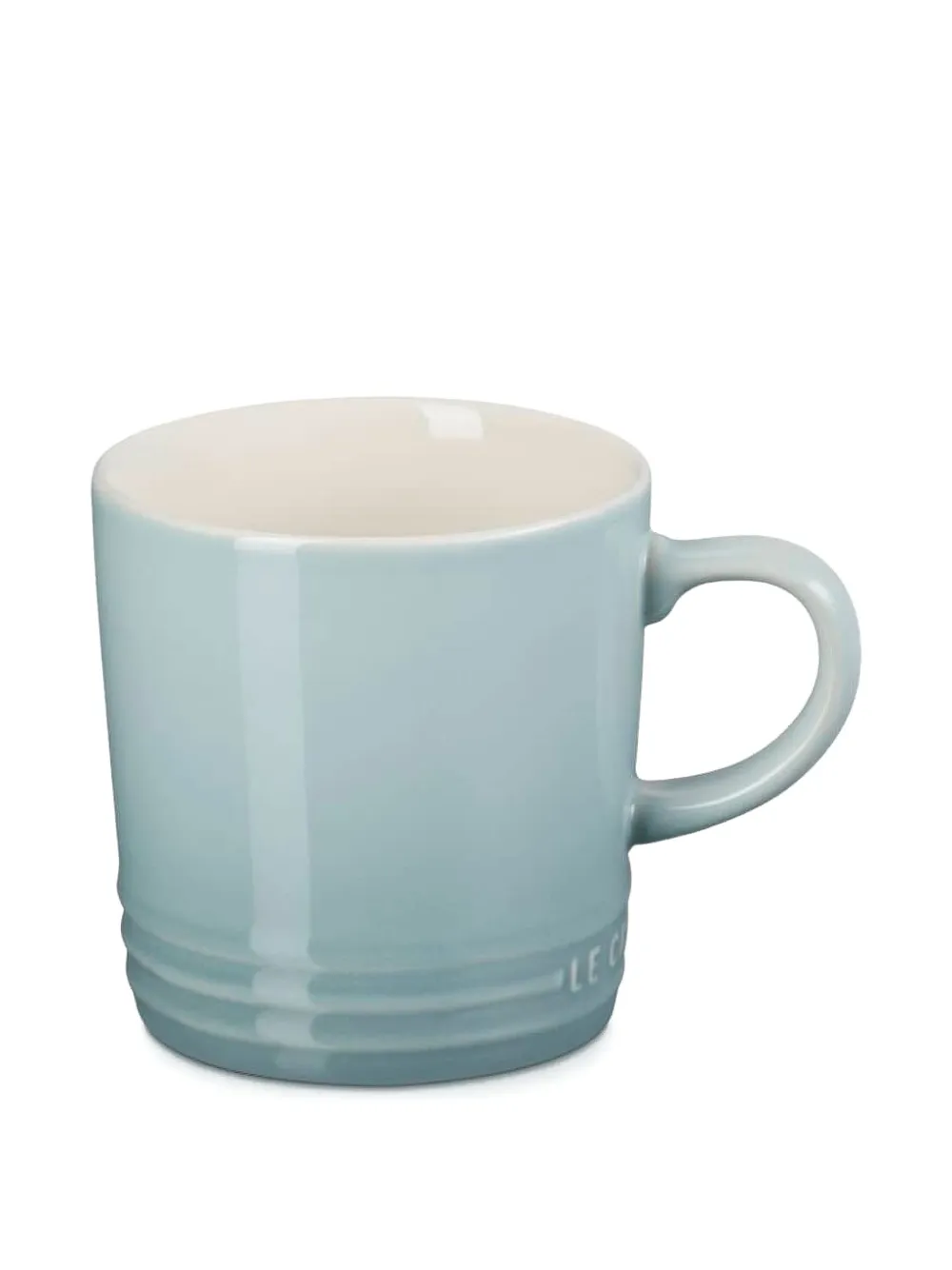 Le Creuset Ceramic Ribbed Mug (0.35l) In Blue
