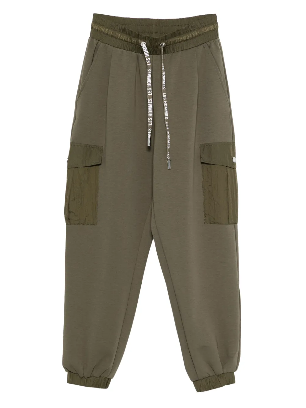 LES HOMMES Calça com bolso cargo | Verde | Image 1