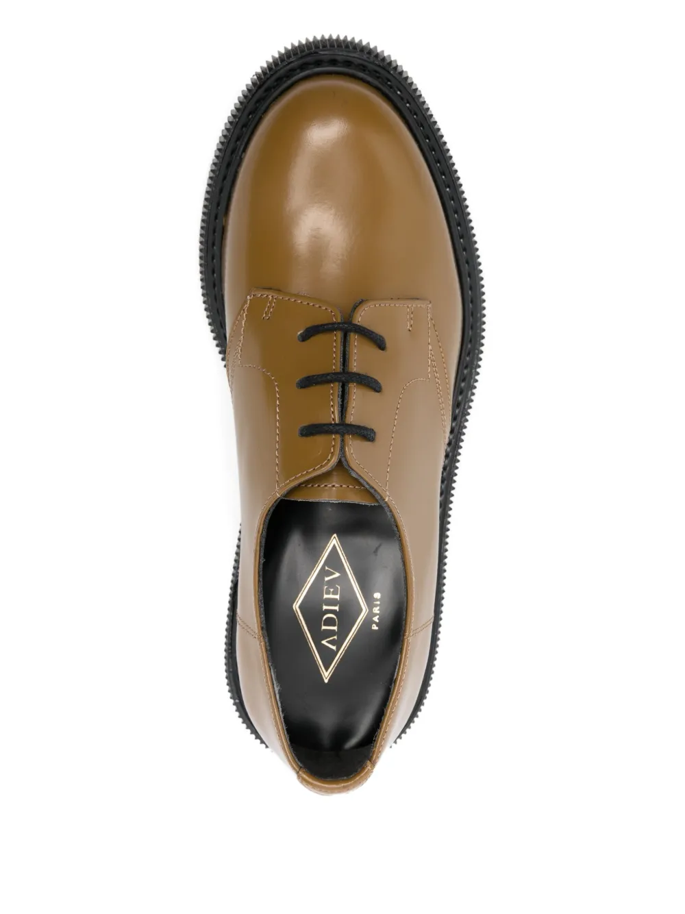 Adieu Lace-up Derby Shoes In Brown