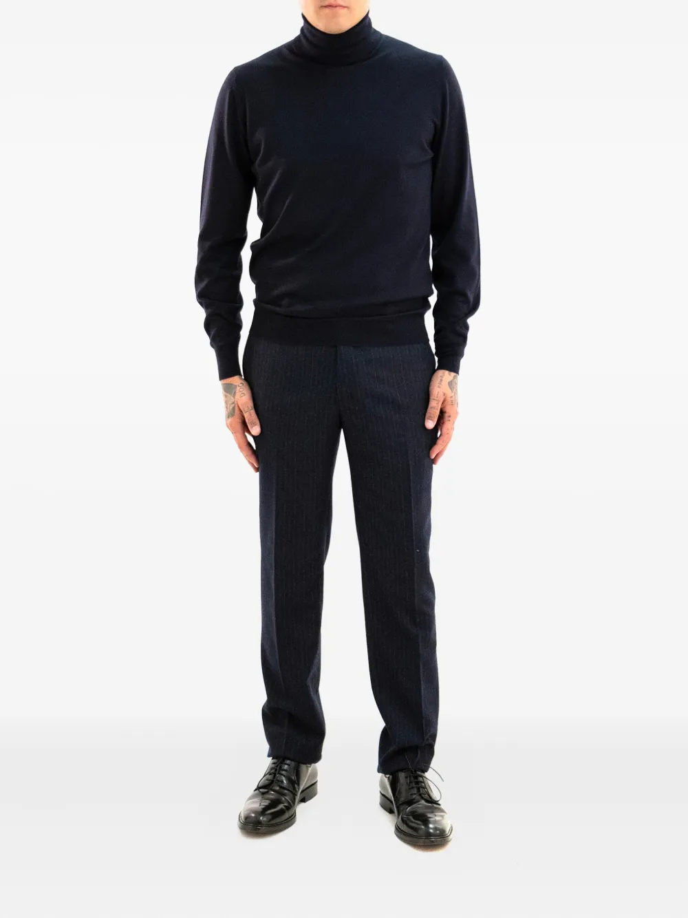 Mauro Ottaviani roll-neck sweater - Blauw