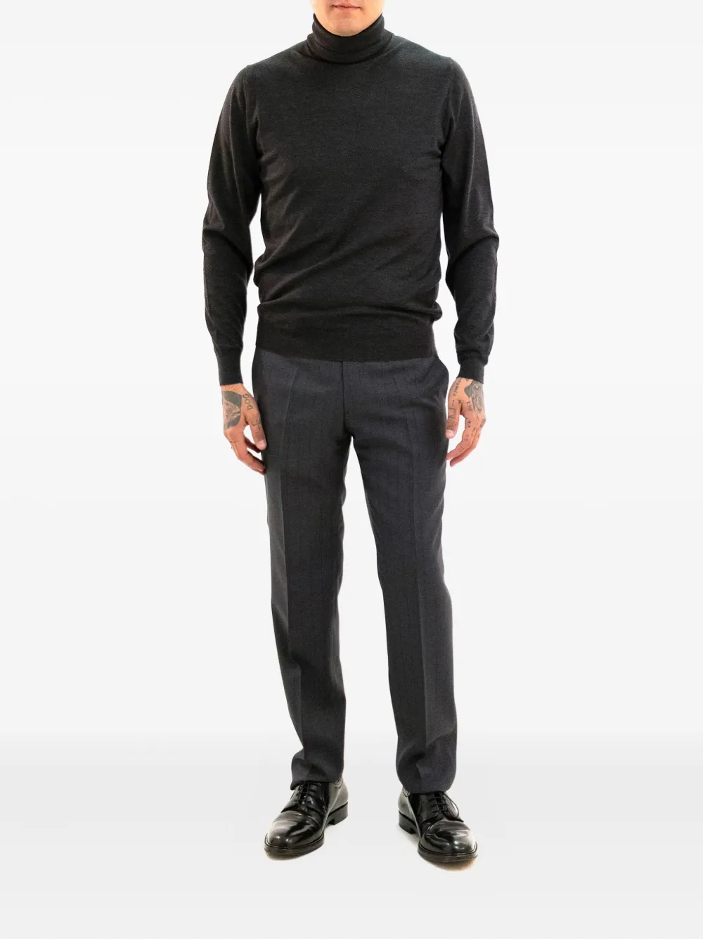 Mauro Ottaviani roll-neck sweater - Grijs