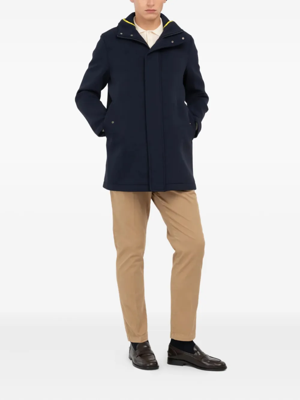 Manuel Ritz hooded coat | Single Breasted Coats | Image 2