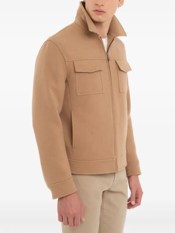 Manuel Ritz Zip Jacket | Neutrals | FARFETCH