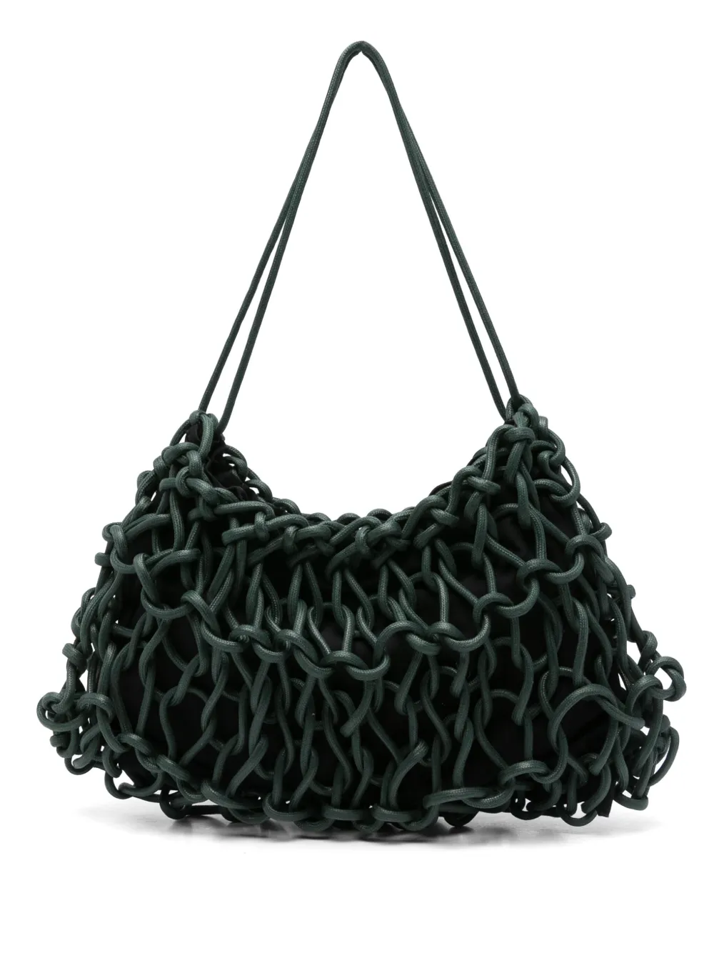 Alienina Nadia interwoven shoulder bag - Verde