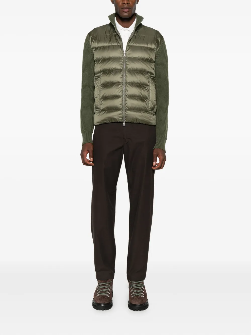 Moncler Cardigan com recorte matelassê | Cardigan | Image 2