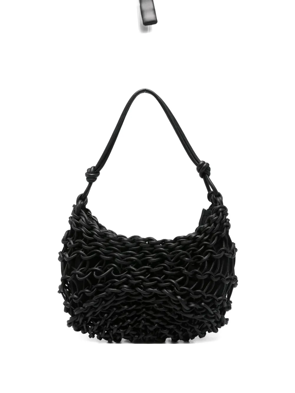 Alienina Aurora Interwoven Shoulder Bag In Black