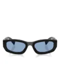 Miu Miu Eyewear rectangle-frame sunglasses - Black