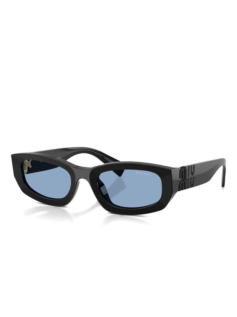 Miu Miu Eyewear rectangle-frame sunglasses - Zwart