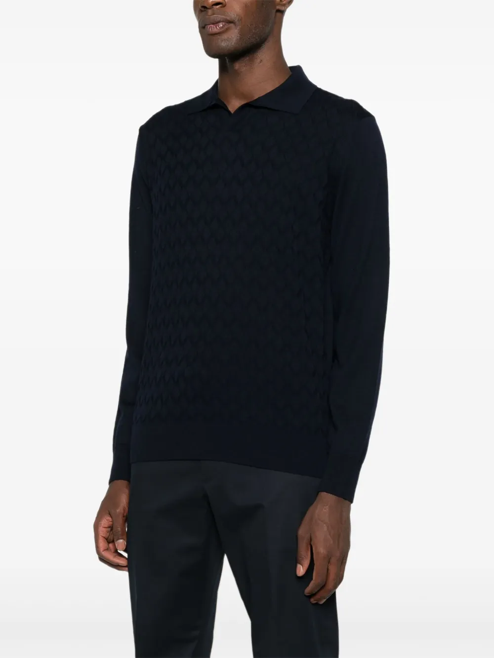 Corneliani Wollen trui Zwart