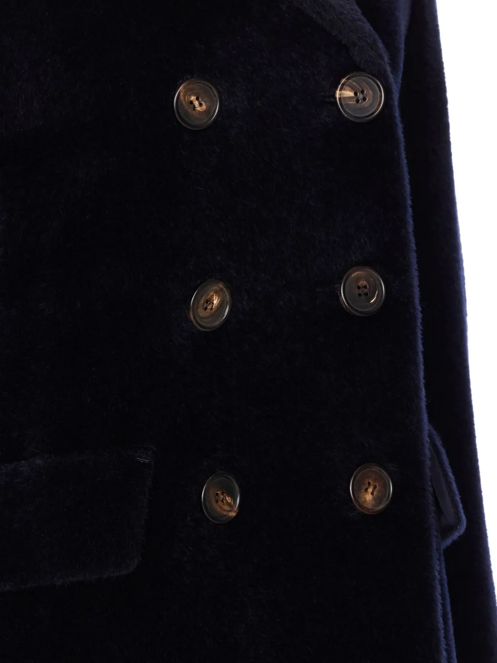 'S Max Mara Jas van imitatiebont BLUE AND GREEN