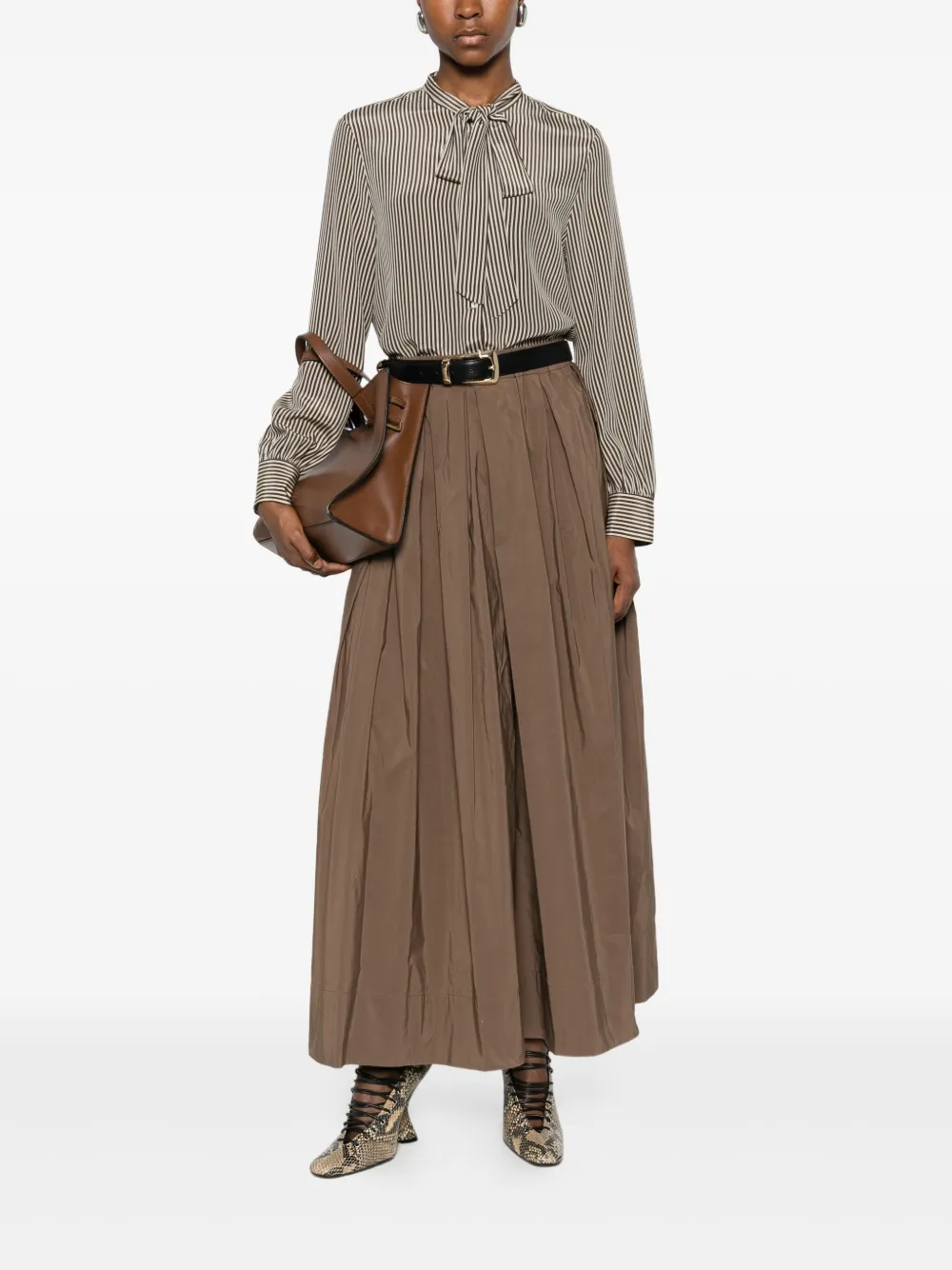 'S Max Mara falda midi con diseño plisado | Faldas plisadas | Image 2