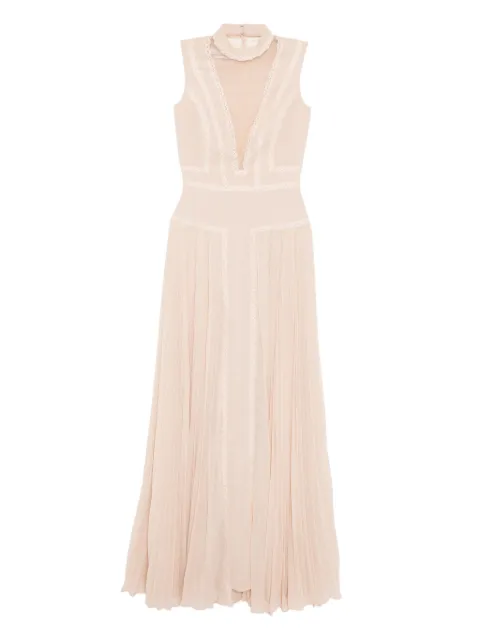 Saiid Kobeisy crepe georgette dress