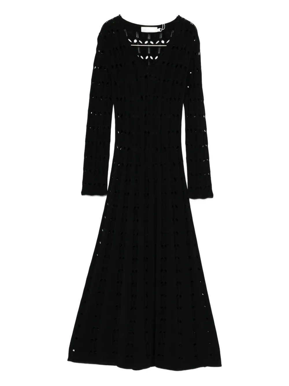 ZIMMERMANN Rhiannon pointelle maxi dress - Nero