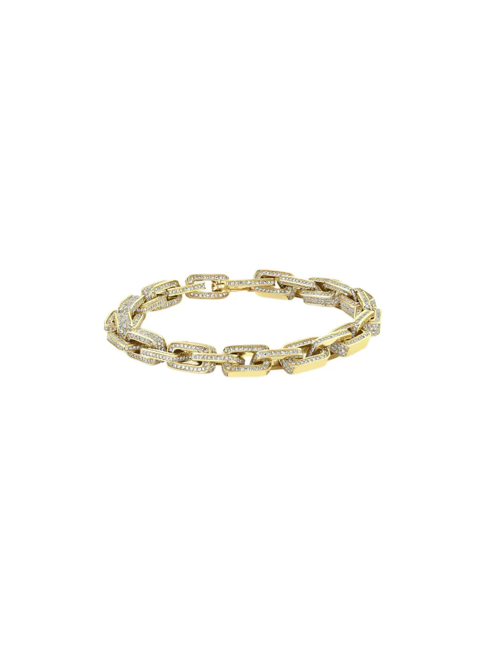 Shay 18k Yellow Gold Pavé Diamond Bracelet In Gold