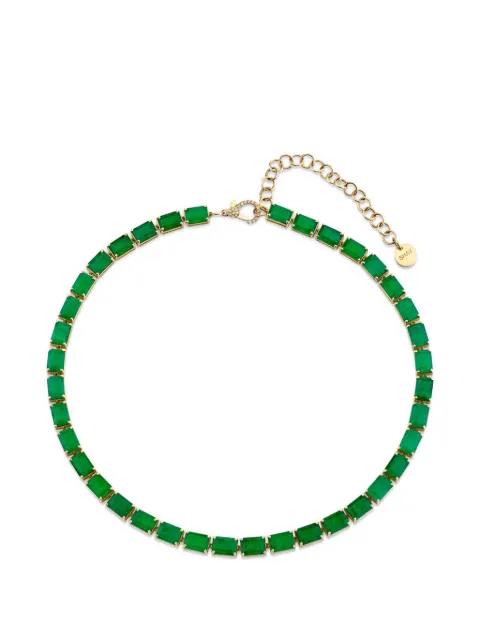 SHAY emerald necklace