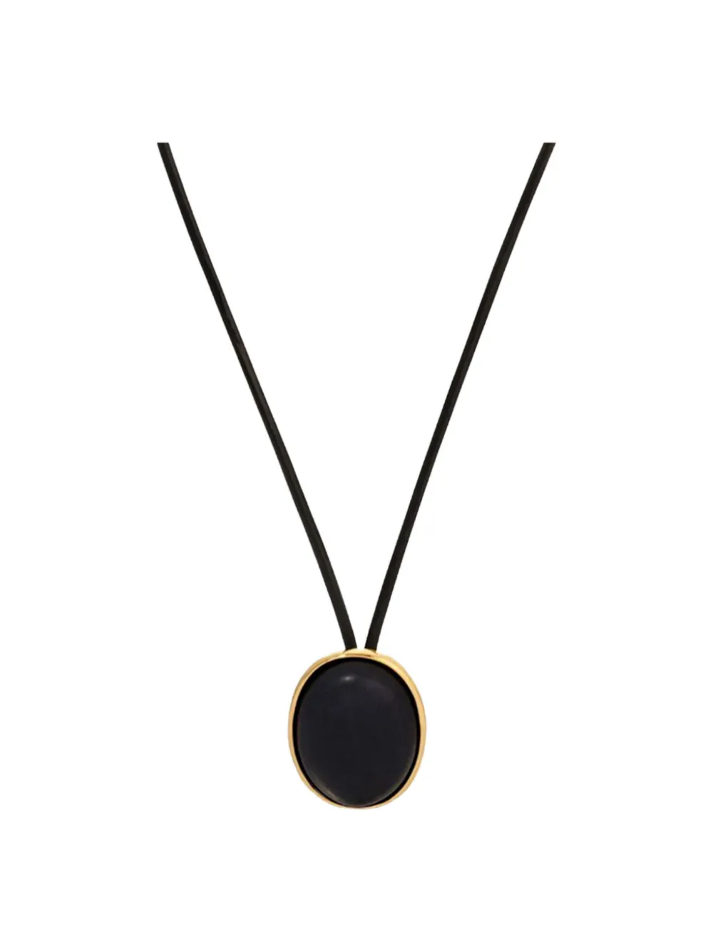 Heaven Mayhem Valentina round-pendant necklace - Goud