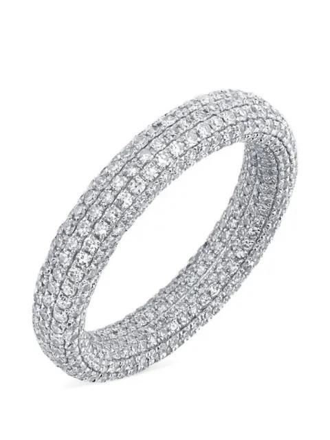 SHAY créoles Eternity pavées de diamants