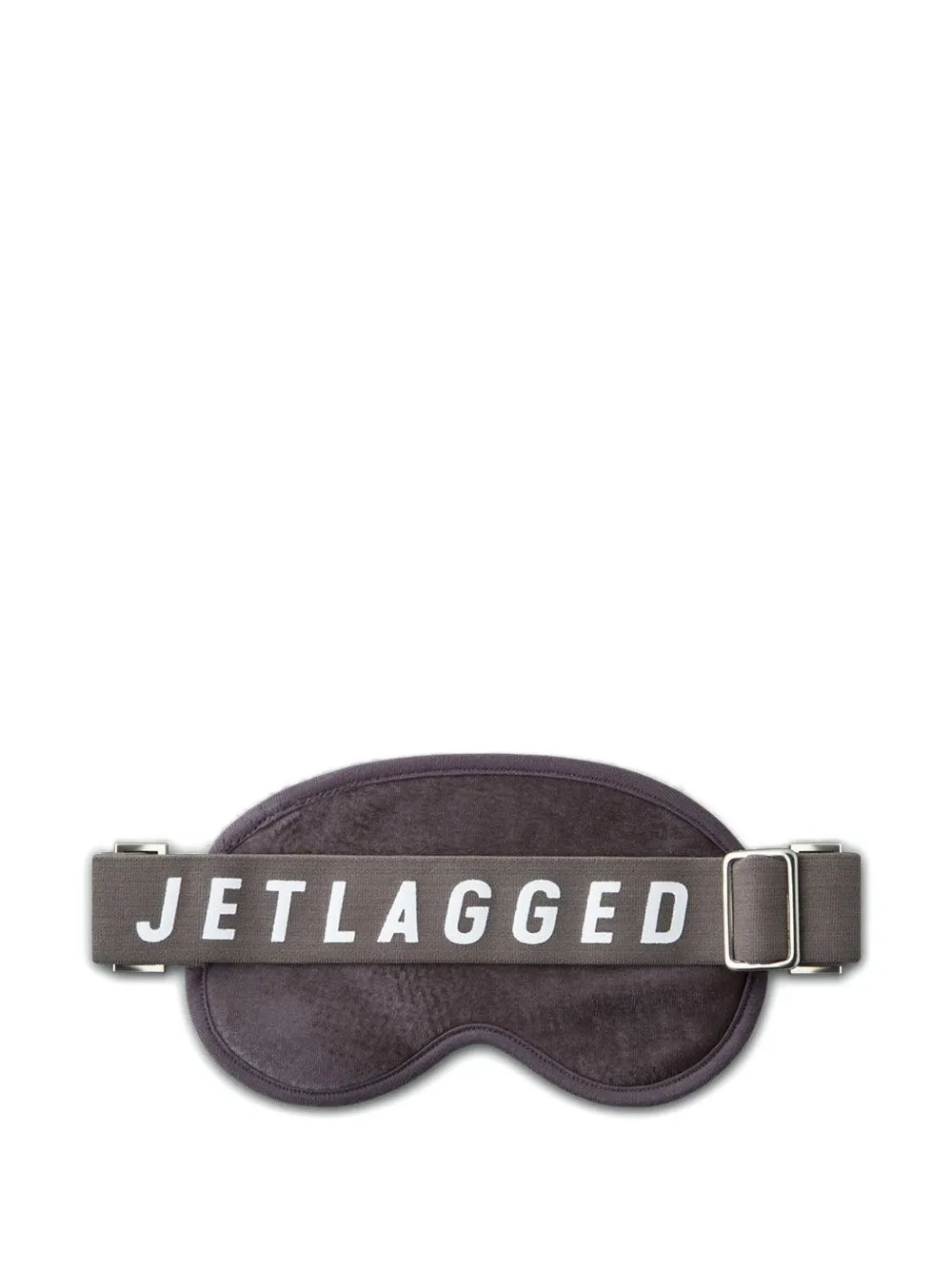 Printworks Jetlagged-strap Eye Mask In Gray