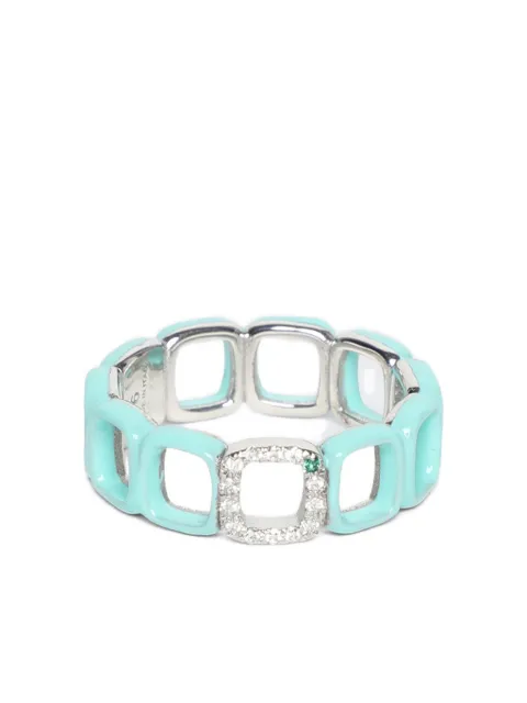 IVI 18K gold plated sterling silver Toy ring 