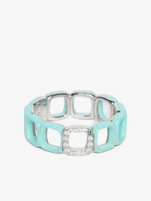 IVI 18K gold plated sterling silver Toy ring 