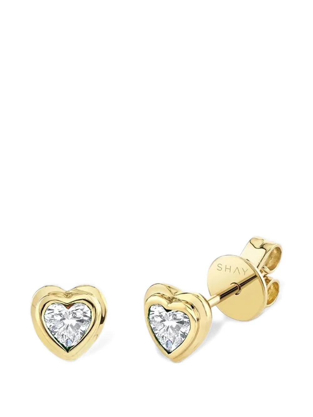 SHAY diamond heart earrings