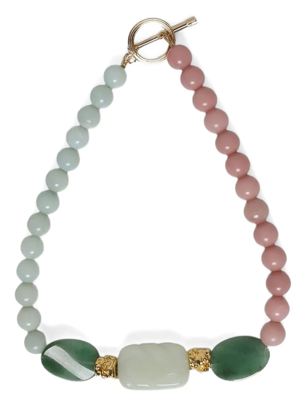 D'ESTRËE Elizabeth beaded candies necklace - グリーン