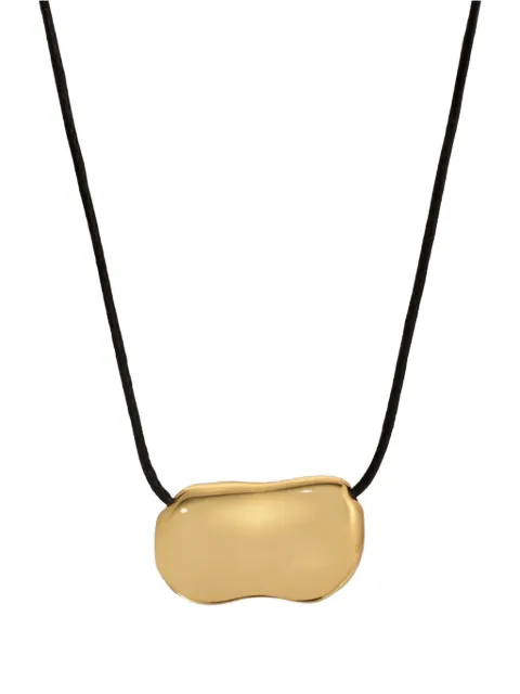 Heaven Mayhem Pebble leather necklace
