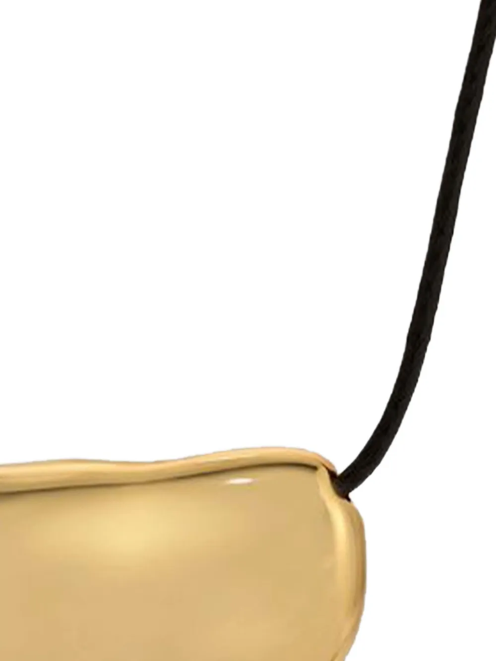 Heaven Mayhem Leren halsketting - Goud