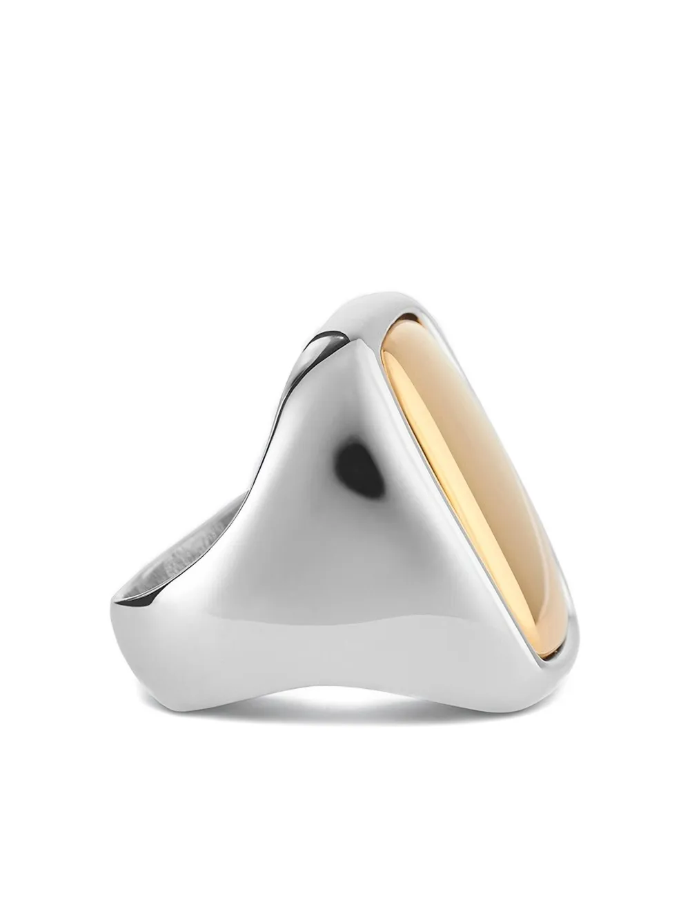 Ivi Toy Square-shape Ring In Metallic