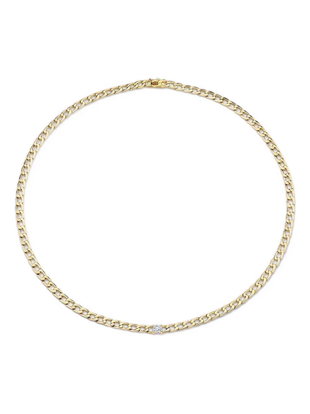 Anita Ko 18k Yellow Gold Diamond Chain Necklace