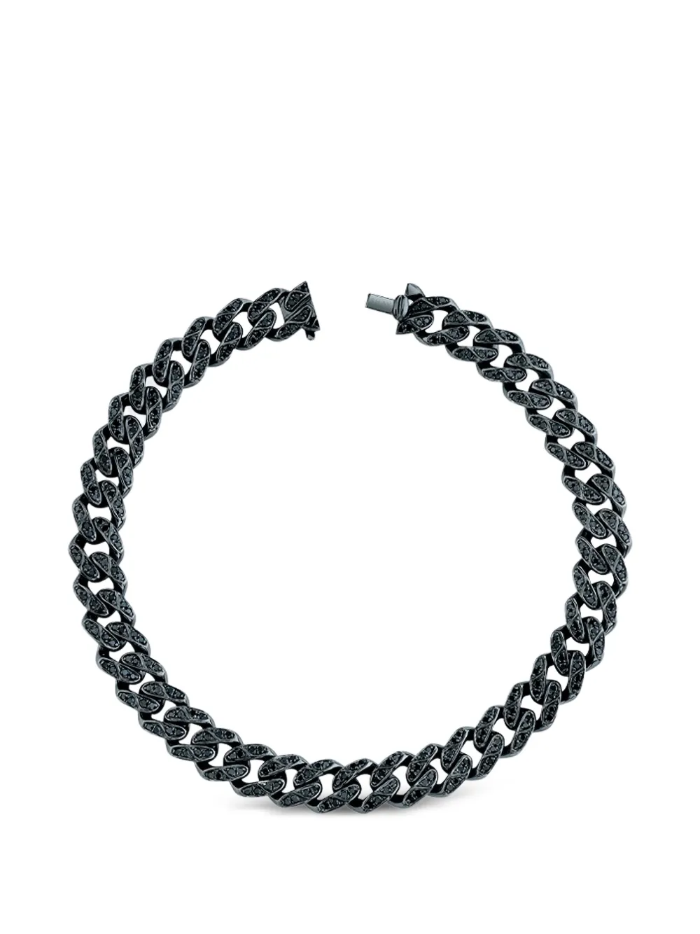 SHAY chain diamond bracelet - Black