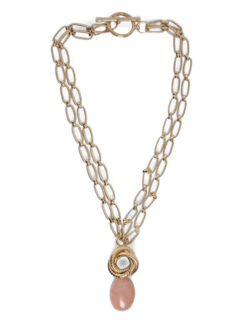 D’ESTRËE medallion-chain necklace