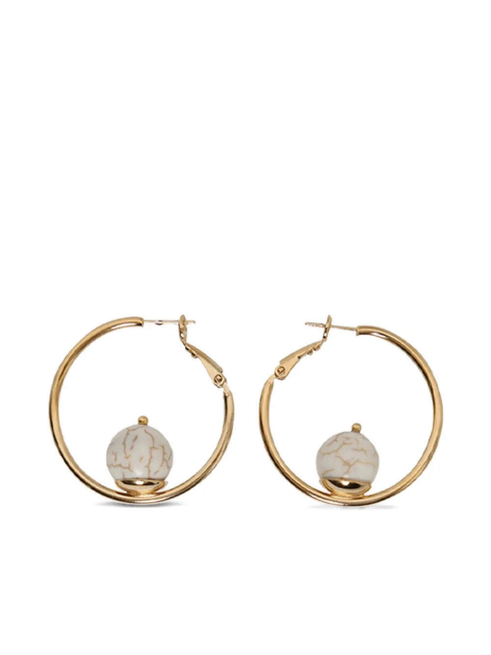 D’ESTRËE Sonia sphere hoops | Gold | Image 1