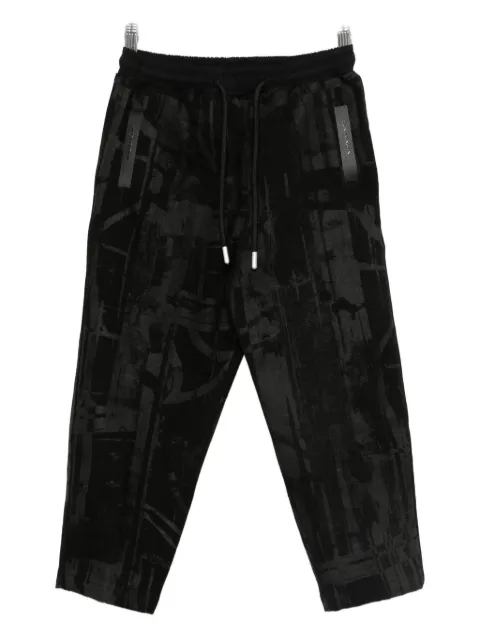 YES LONDON drawstring track pants