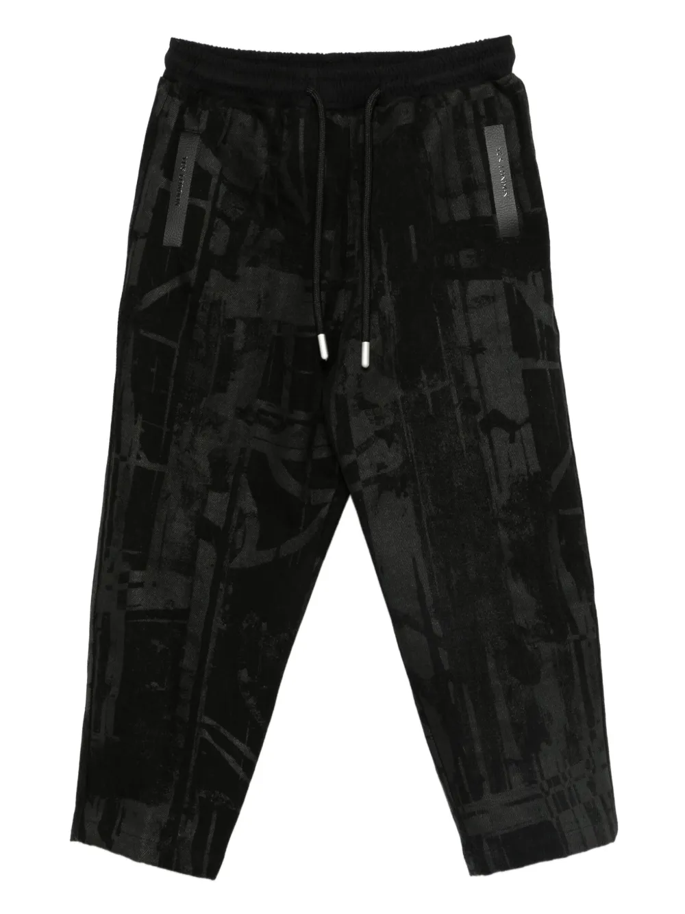 YES LONDON drawstring track pants | Black | Image 1