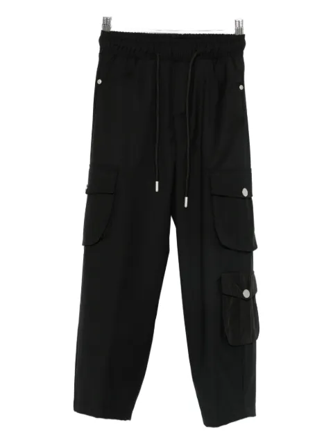 YES LONDON wool drawstring trousers