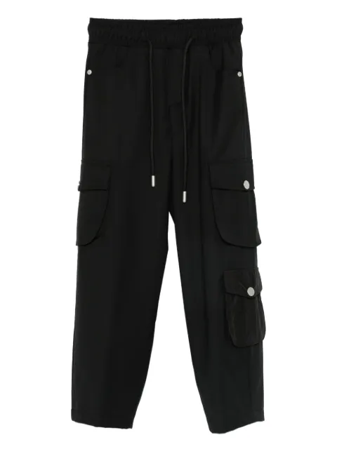 YES LONDON wool drawstring trousers