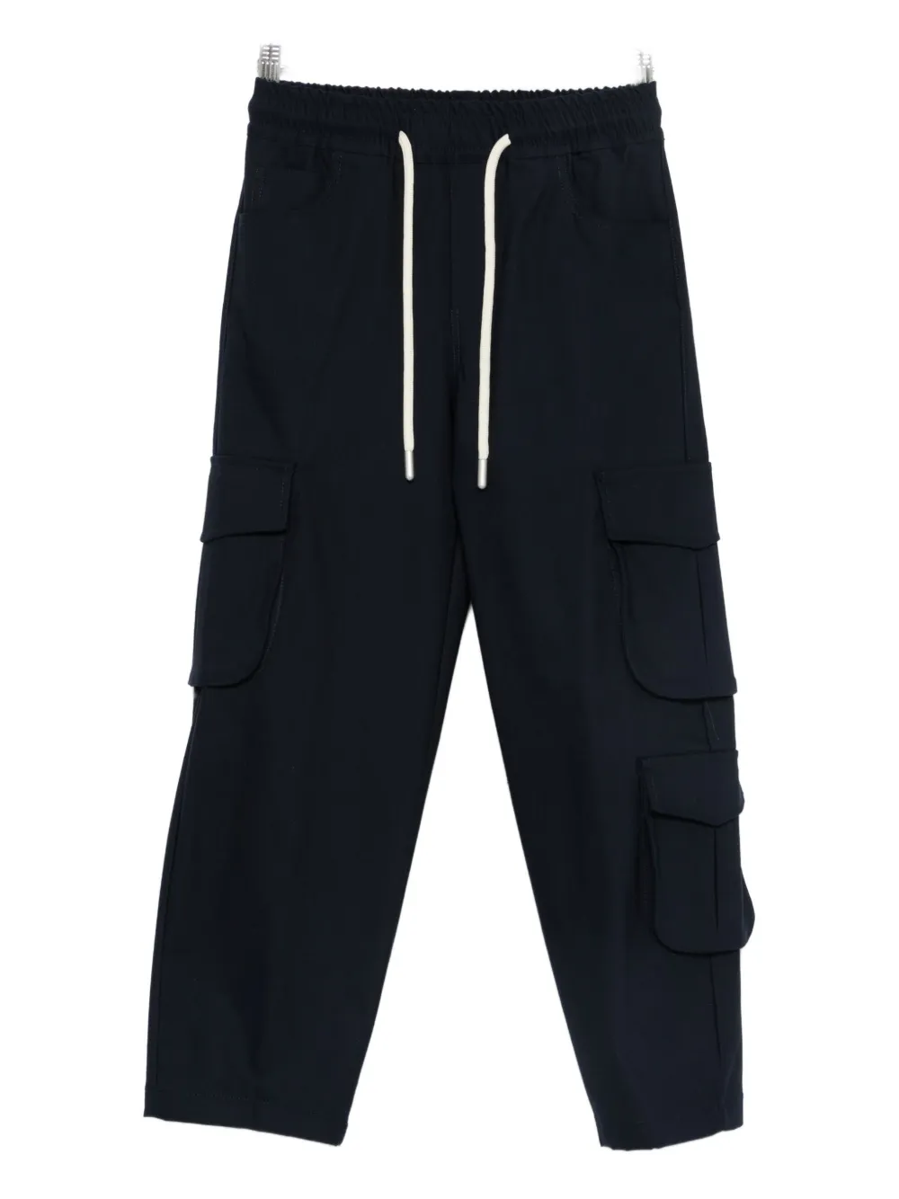 YES LONDON drawstring cargo trousers | Blue | Image 1