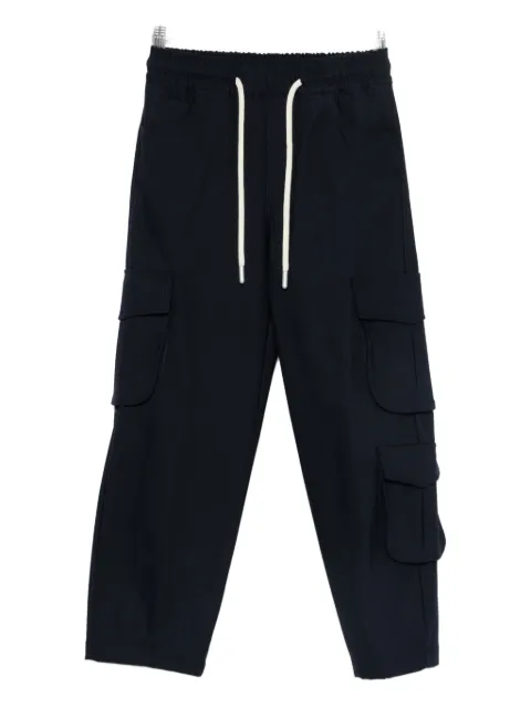 YES LONDON drawstring cargo trousers