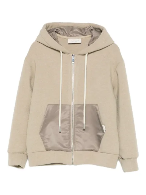YES LONDON hoodie con cierre