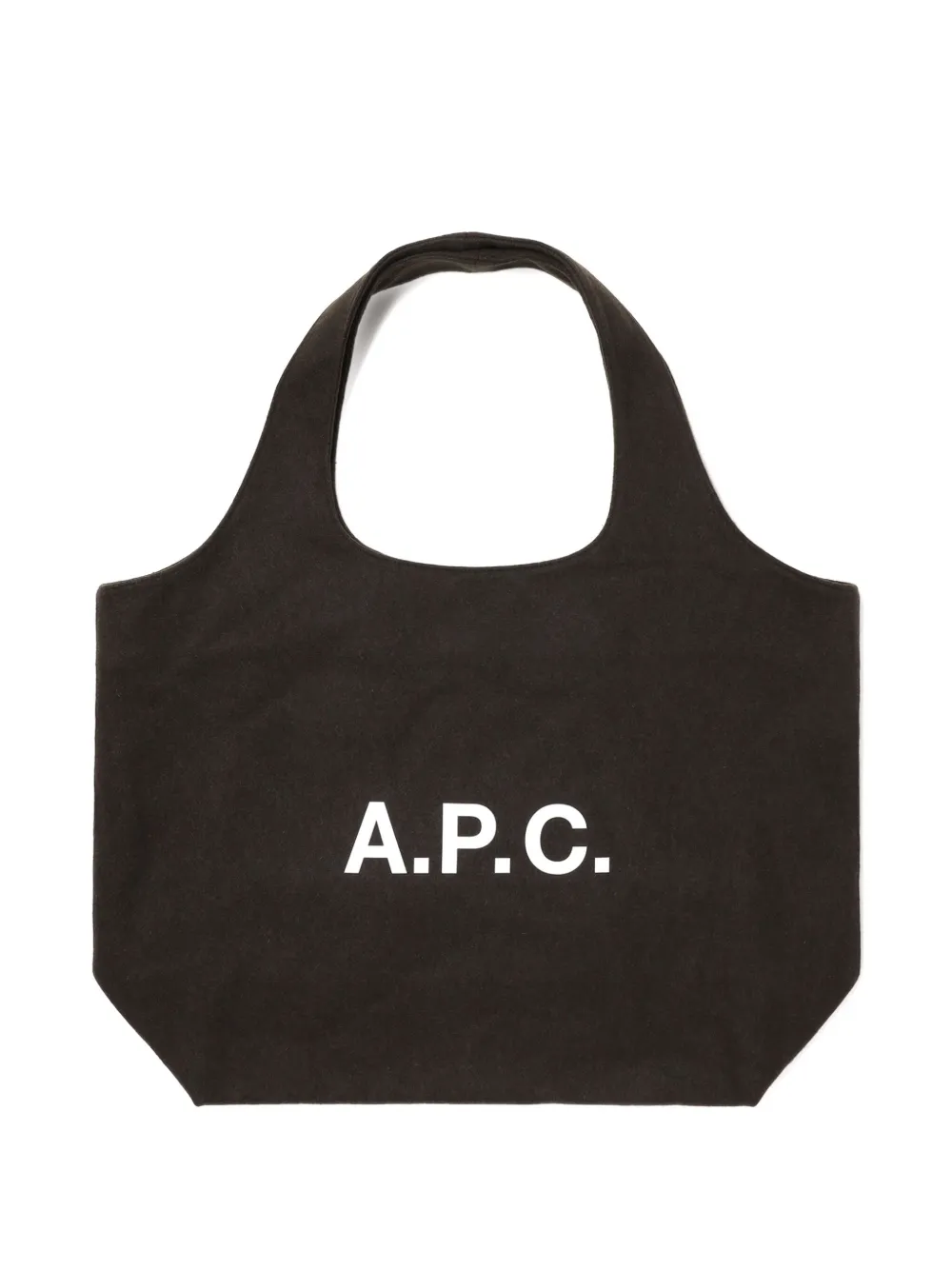 A.P.C. tote con logo | verde | Image 1