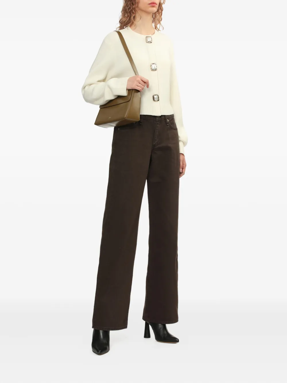 A.P.C. Virginie shoulder bag - Bruin