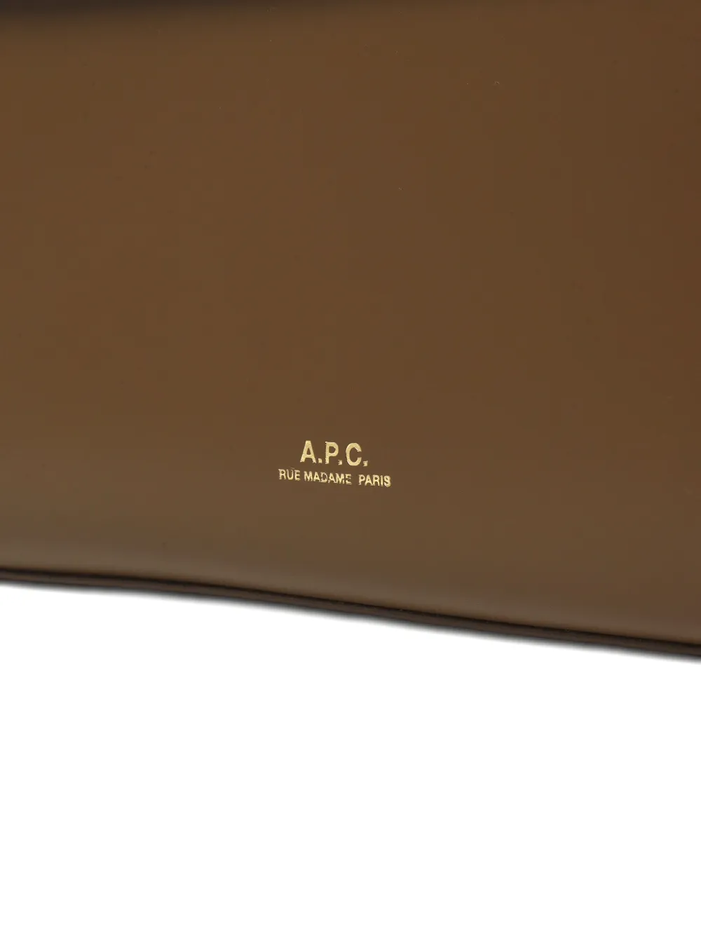 Apc Virginie Shoulder Bag In Brown