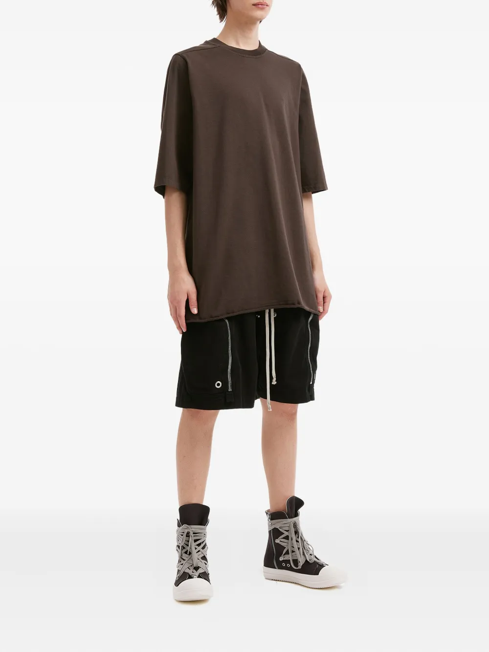 Rick Owens DRKSHDW Sneakers met rits Zwart