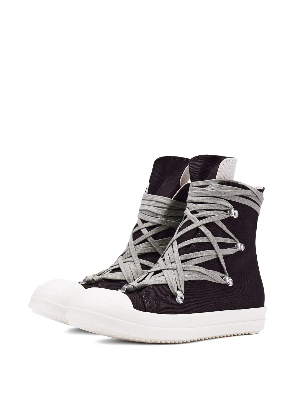 Rick Owens DRKSHDW lace-up zip sneakers | Hi-Tops | Image 2