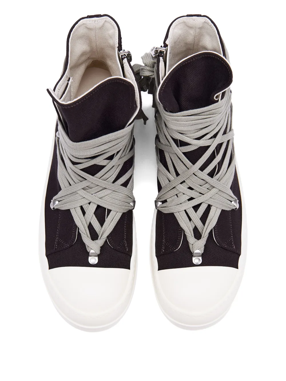 Rick Owens DRKSHDW Sneakers met rits Zwart